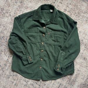 Levi's Green Button Down Shirt